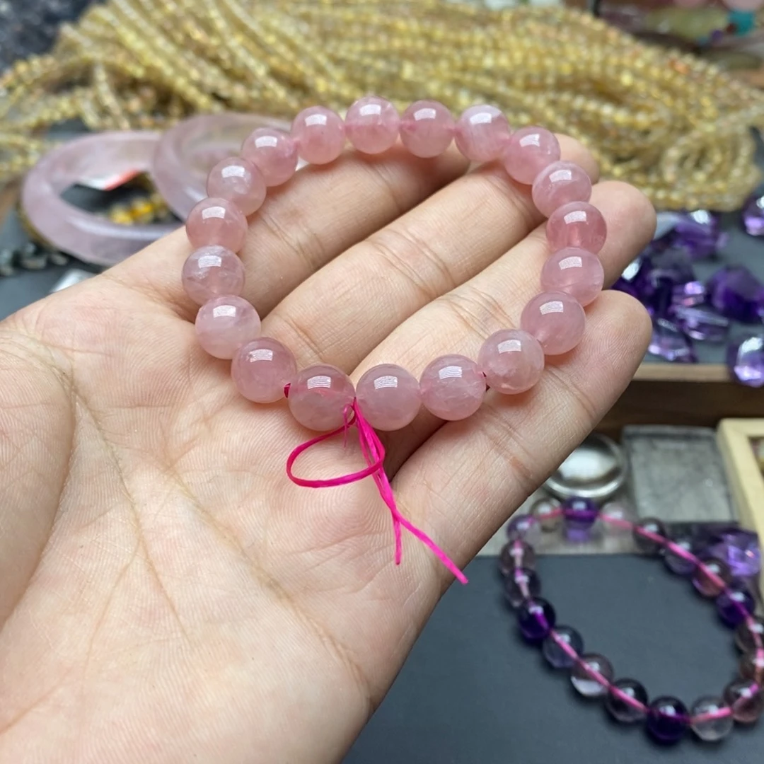 芙蓉石手链未镶嵌手链