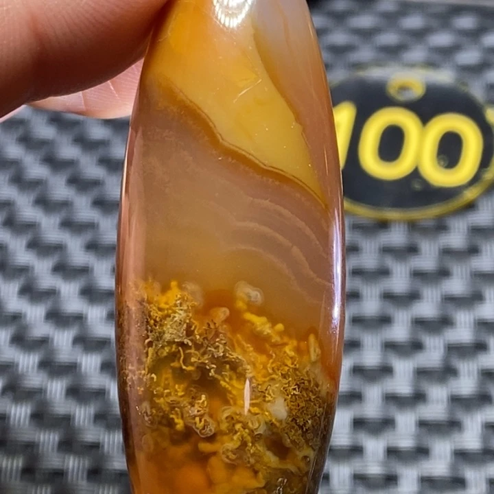 浮***极玛瑙/玉髓未镶嵌颈饰