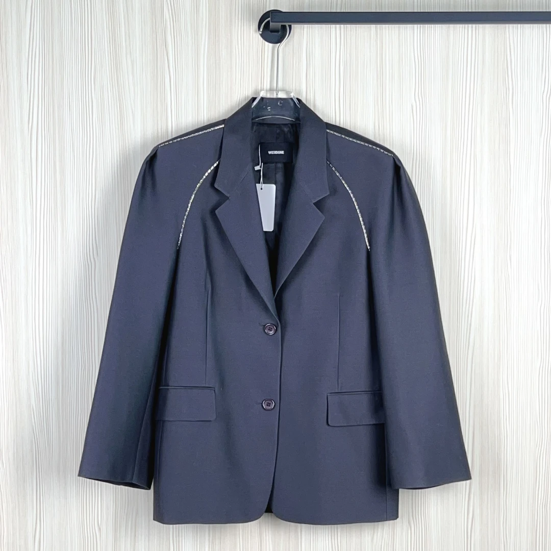 99新 maje  We11done西装外套 尺码S成色看直播 GSL3296