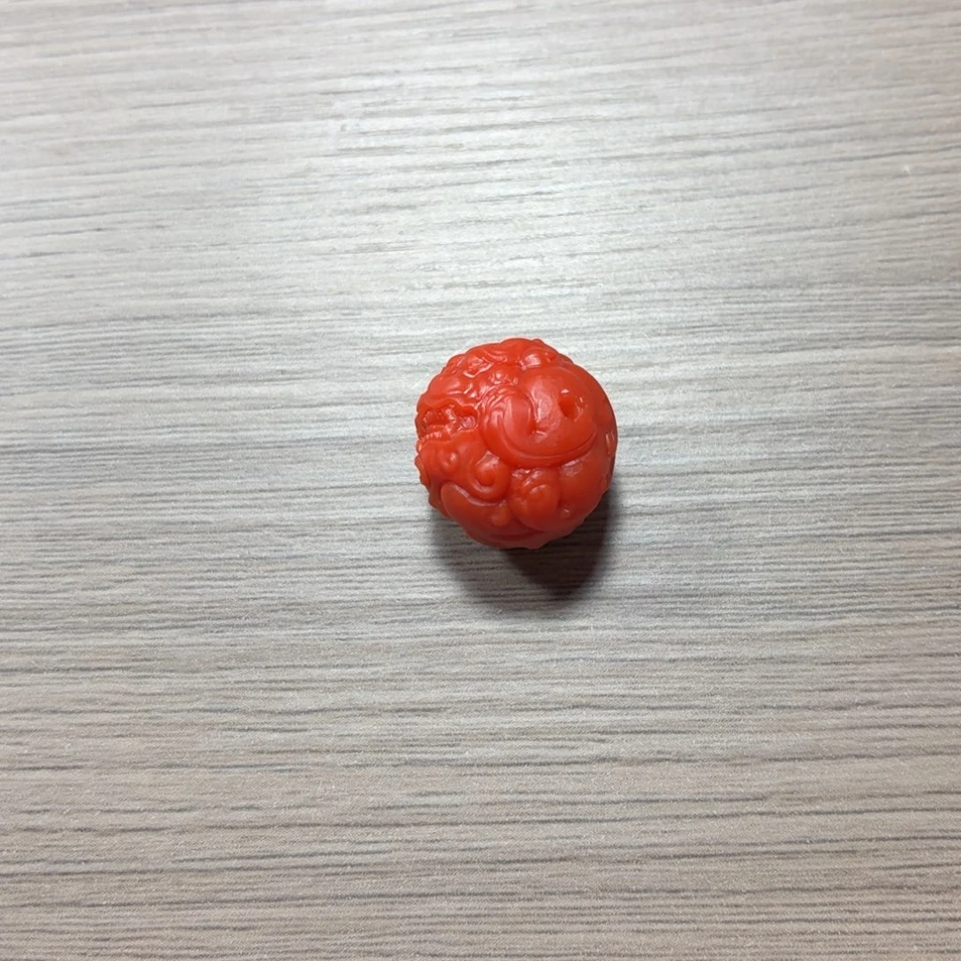 陈***梅南红玛瑙未镶嵌单珠