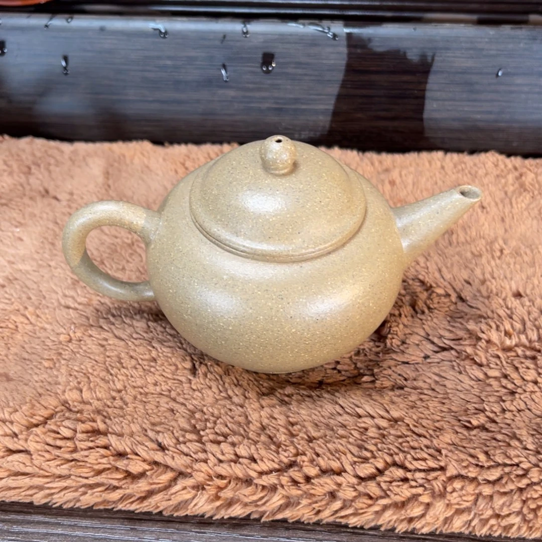 紫砂茶壶高端120cc段泥水平