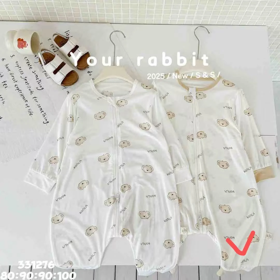 扣儿童品兰精莫代尔A类睡袋