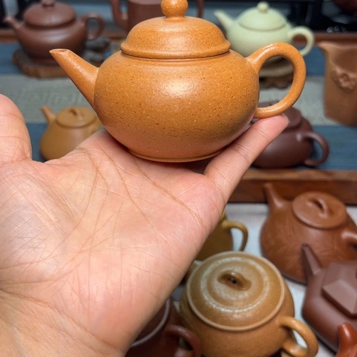 茶壶紫砂手工制作原矿紫砂