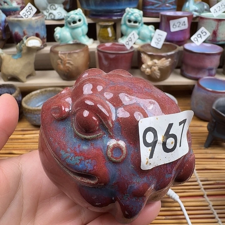 #钧瓷#原产地#矿石釉#器物之美#藏品#小摆件