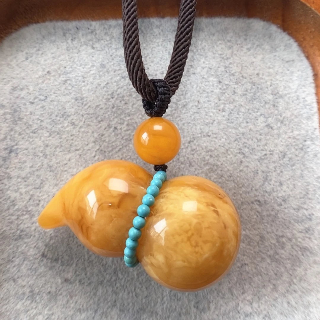 蜜蜡未镶嵌颈饰蜜蜡