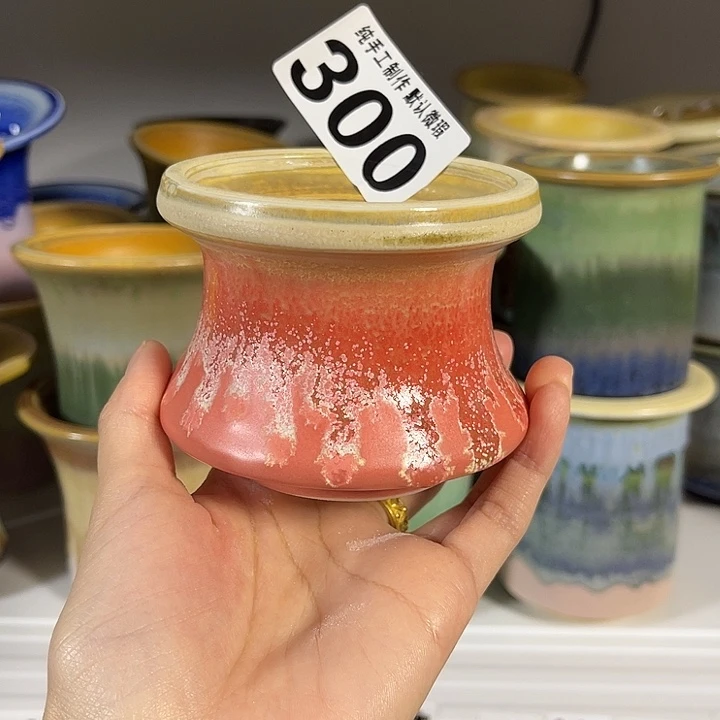 景德镇陶瓷盆 满30包邮 口7