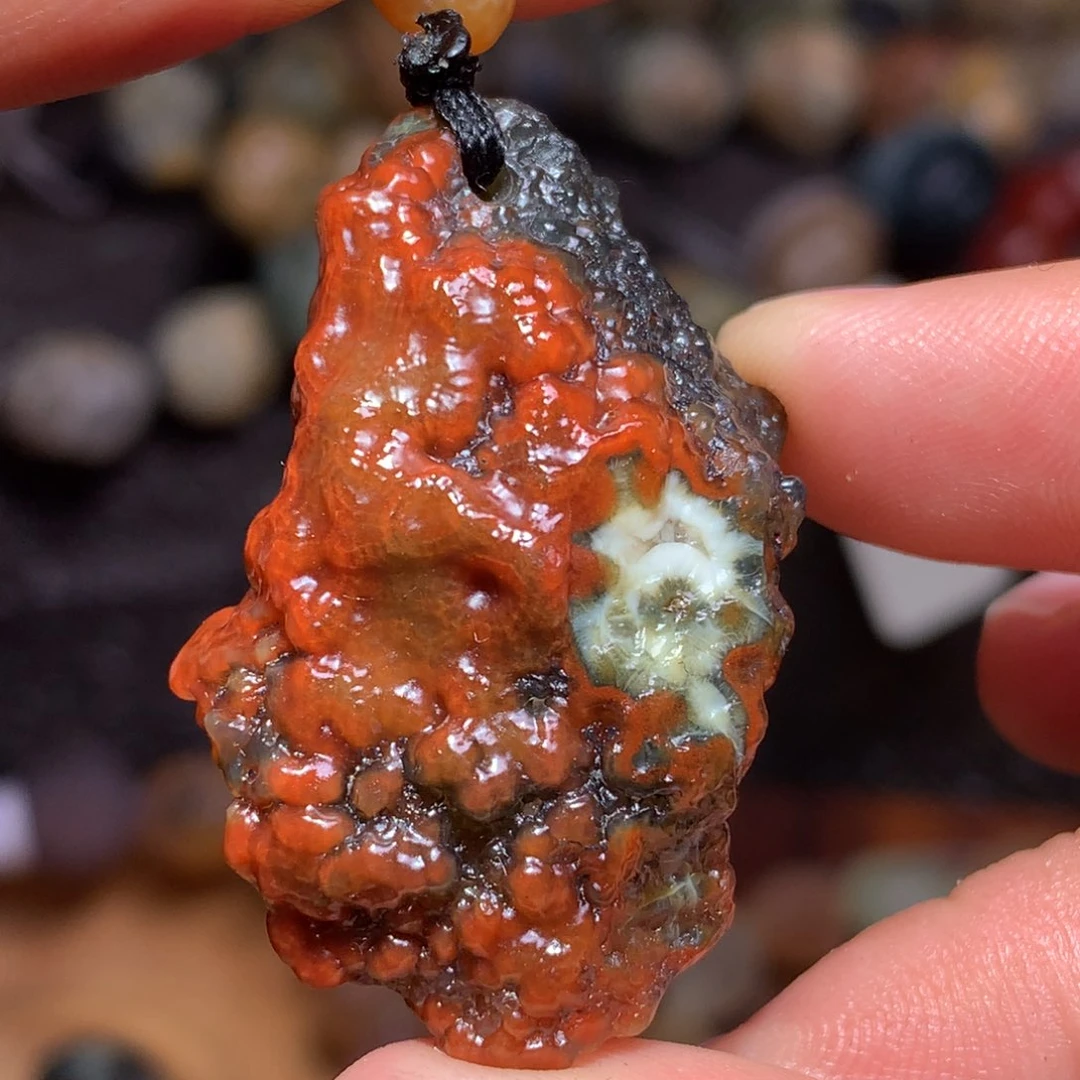 未镶嵌玛瑙/玉髓珠宝半成品