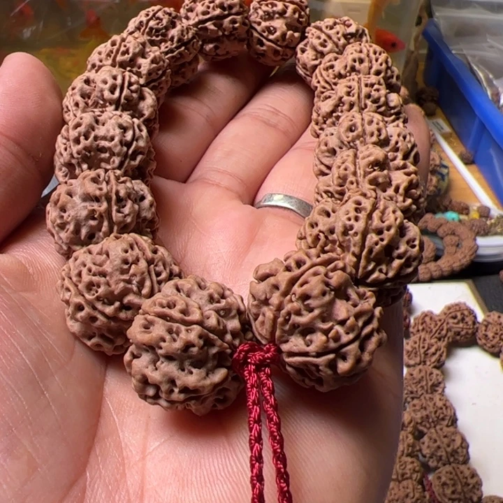 金刚菩提手串22平头梅花双龙