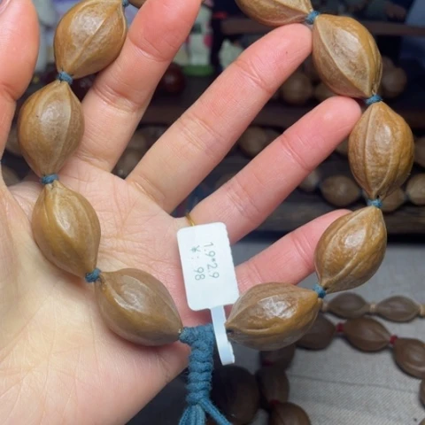 橄榄核手串/手链张*绂梅林铁核19.29