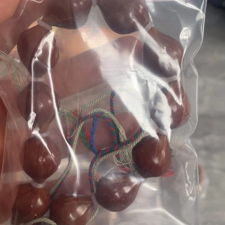 橄榄核手串/手链水滴1.8精拋梅林铁