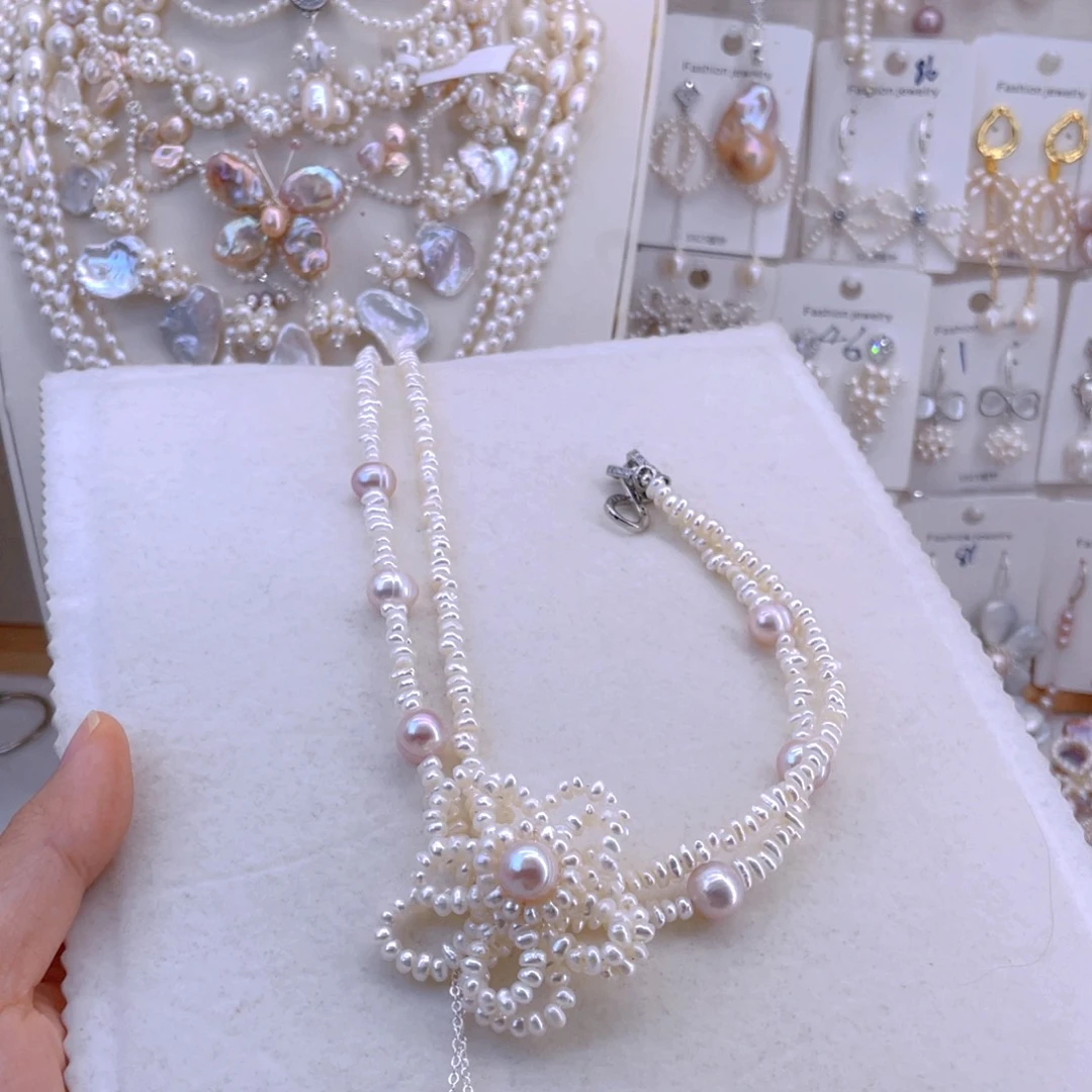 未镶嵌耳饰淡水珍珠