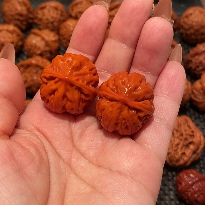 文玩核桃吊坠30粗筋南瓜0970