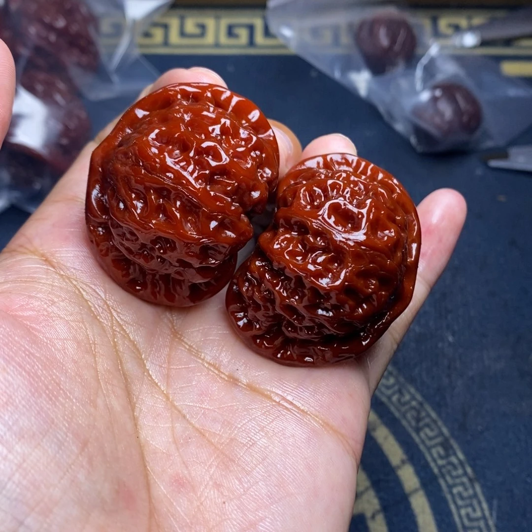 文玩核桃吊坠宫灯43