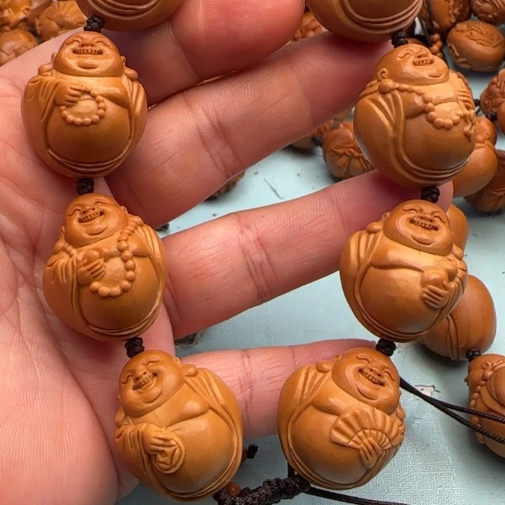 橄榄核手串随****缘橄榄核雕工艺手串