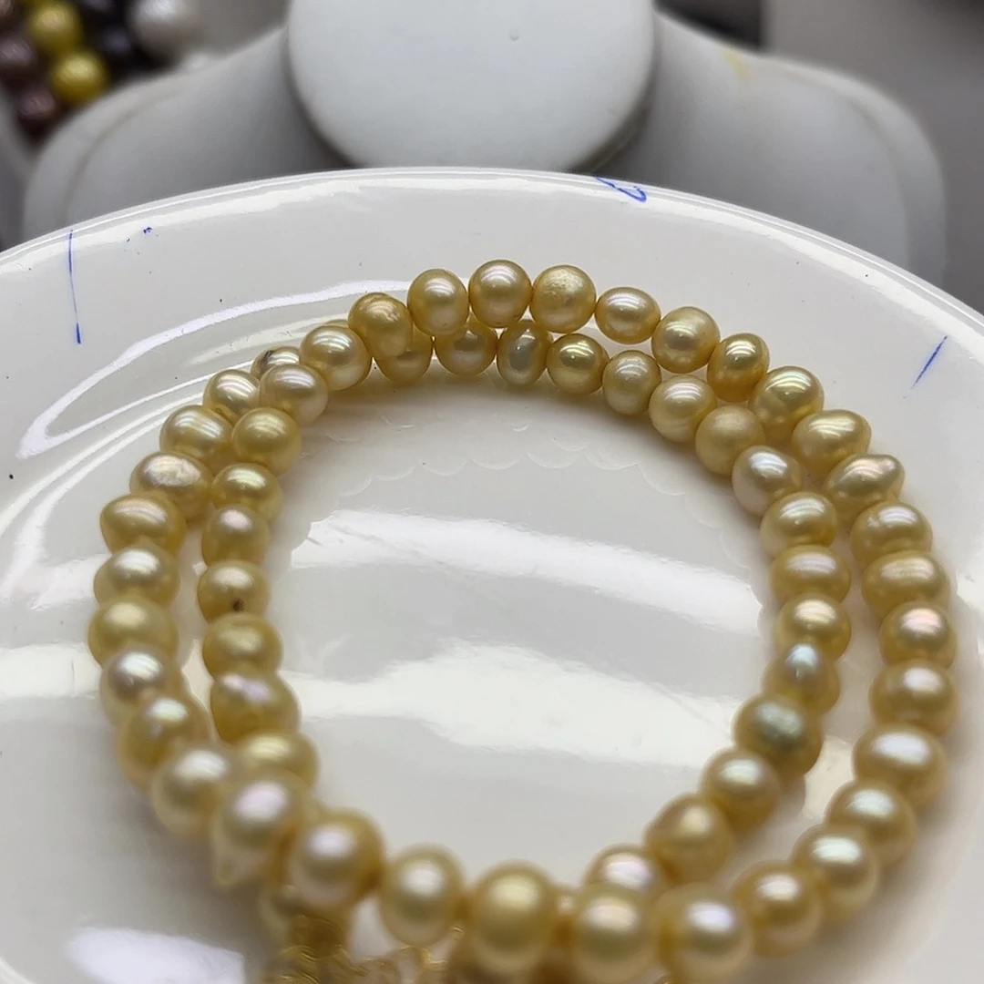 淡水珍珠钛钢颈饰