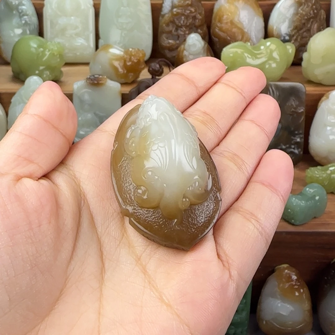 往***风定制和田玉未镶嵌和田玉