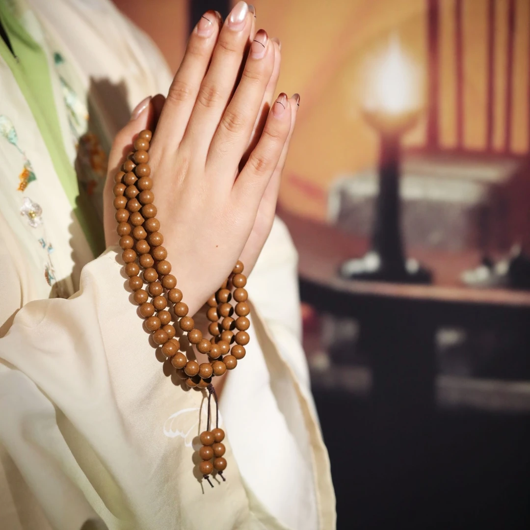 普云【炎黄本草香】 合香珠 非遗手工艺手串