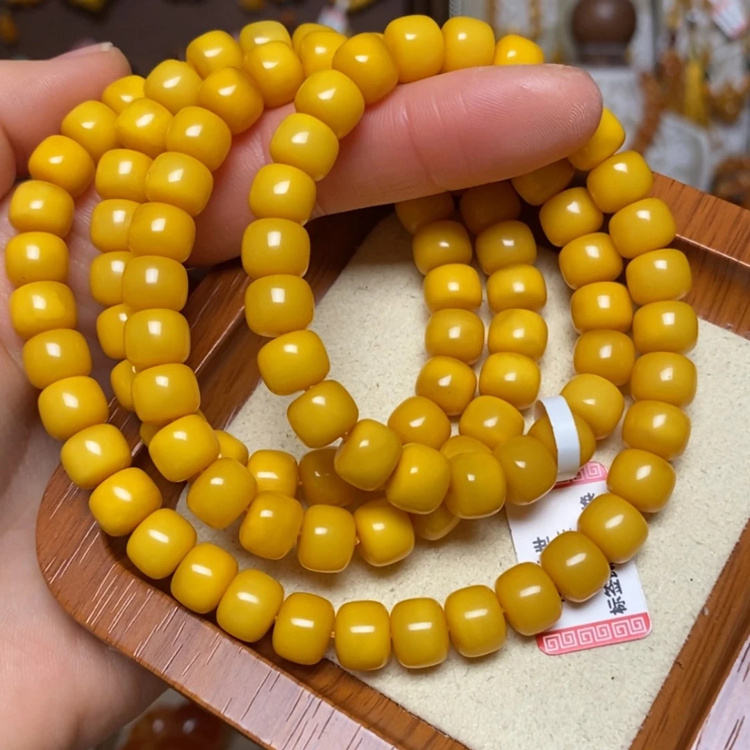 【闪购商品】蜜蜡颈饰未镶嵌项链