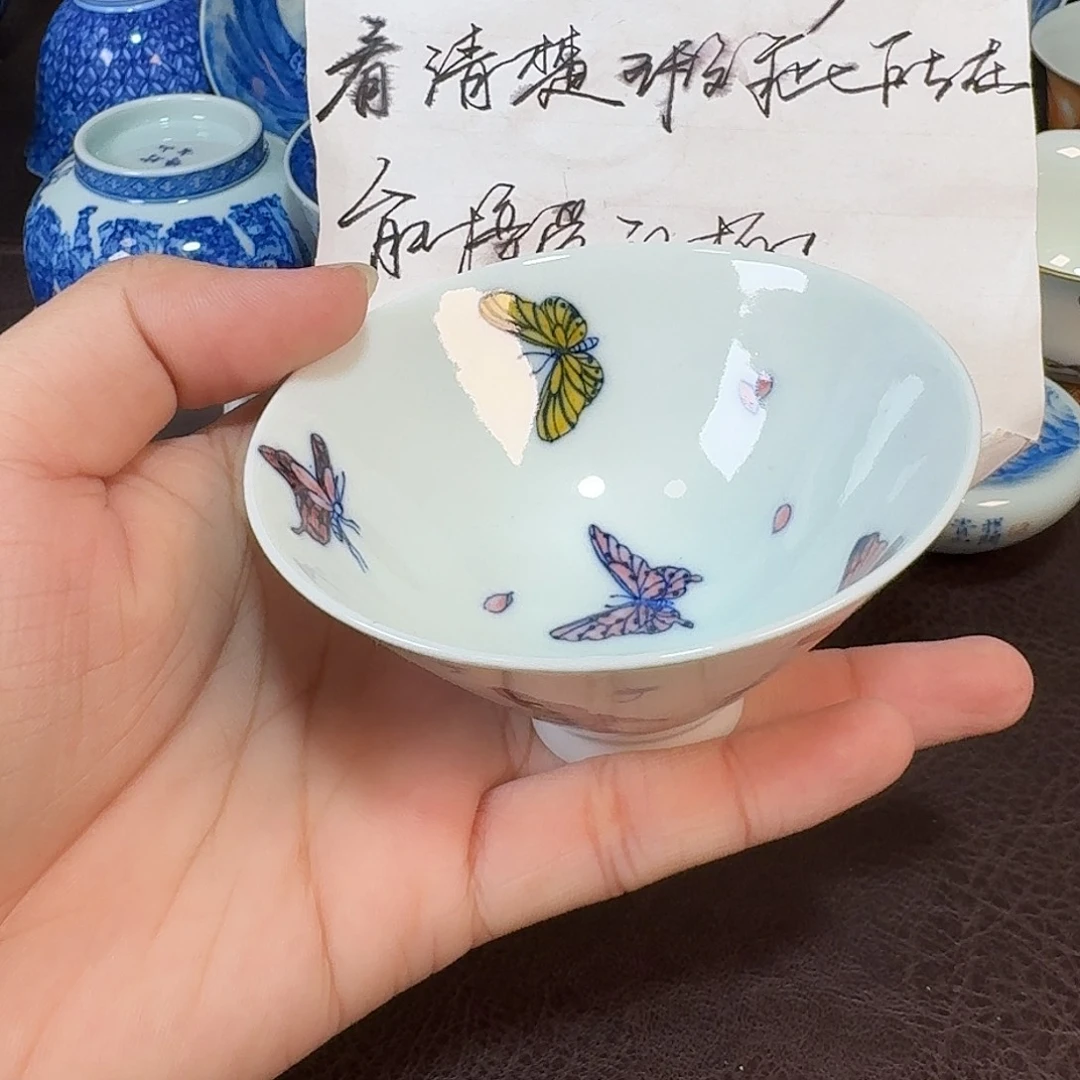 现代景德镇陶瓷杯