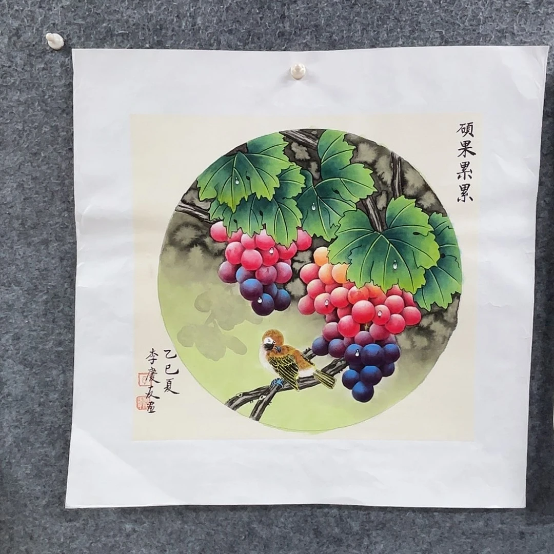 国画国画作品多次入选国内外