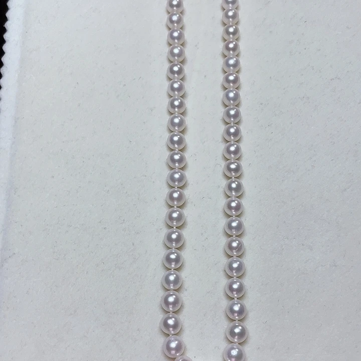 淡水珍珠未镶嵌颈饰7.5-8mm