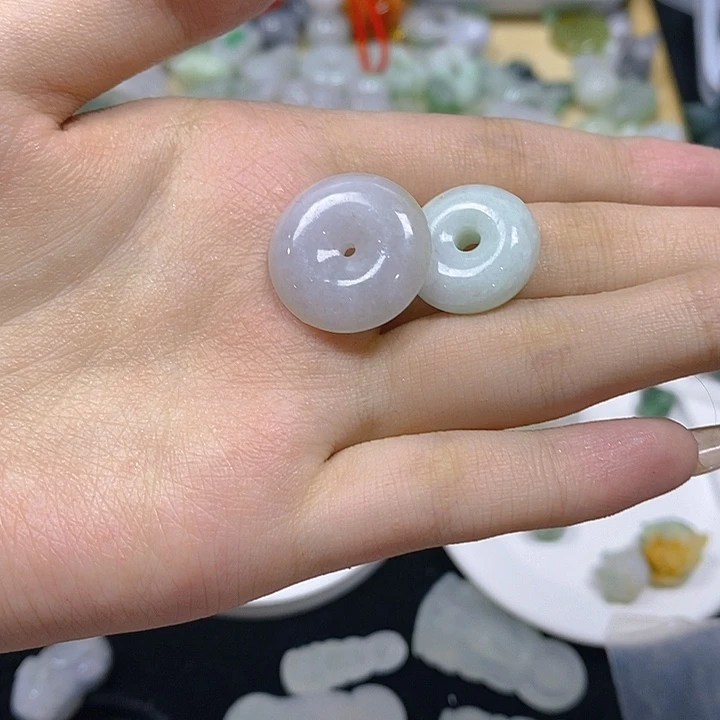 翡翠散珠天然缅甸翡翠