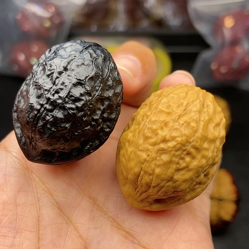【闪购商品】把件文玩核桃35尺蟒纹龙蛋