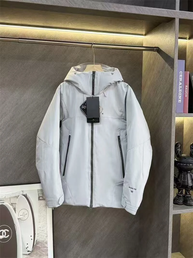 z25高版本防水防寒防风休闲户外登山连帽羽绒服