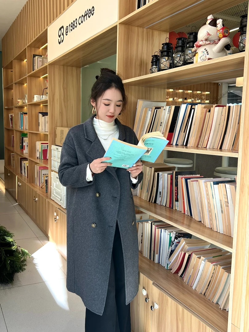 【022】双面呢羊毛大衣双面毛呢