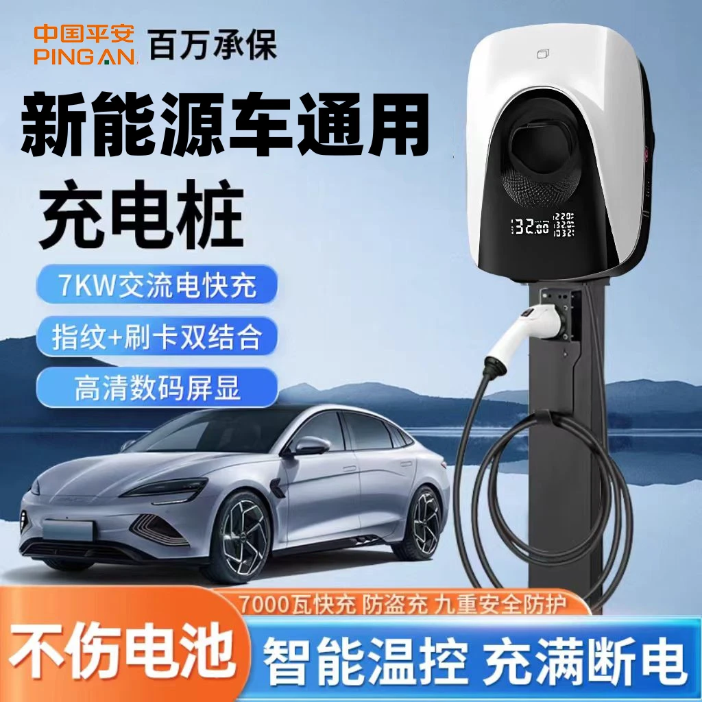 Smart精灵#1#3#5充电桩专用220V新能源电动汽车家用7kw原厂充电枪