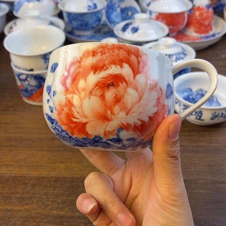 敖***兰瓷片景德镇陶瓷艺术