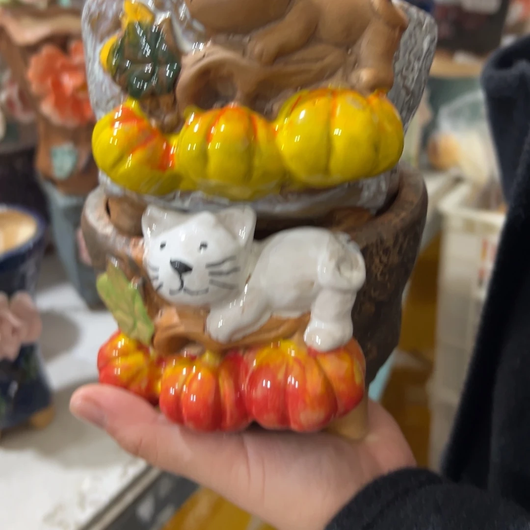 满20米秒退拉黑多肉花盆