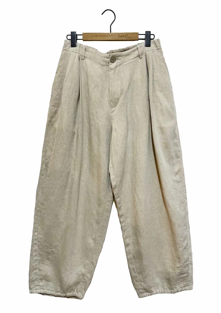 7阁小府～左岸迷香原创休闲裤25SS9013