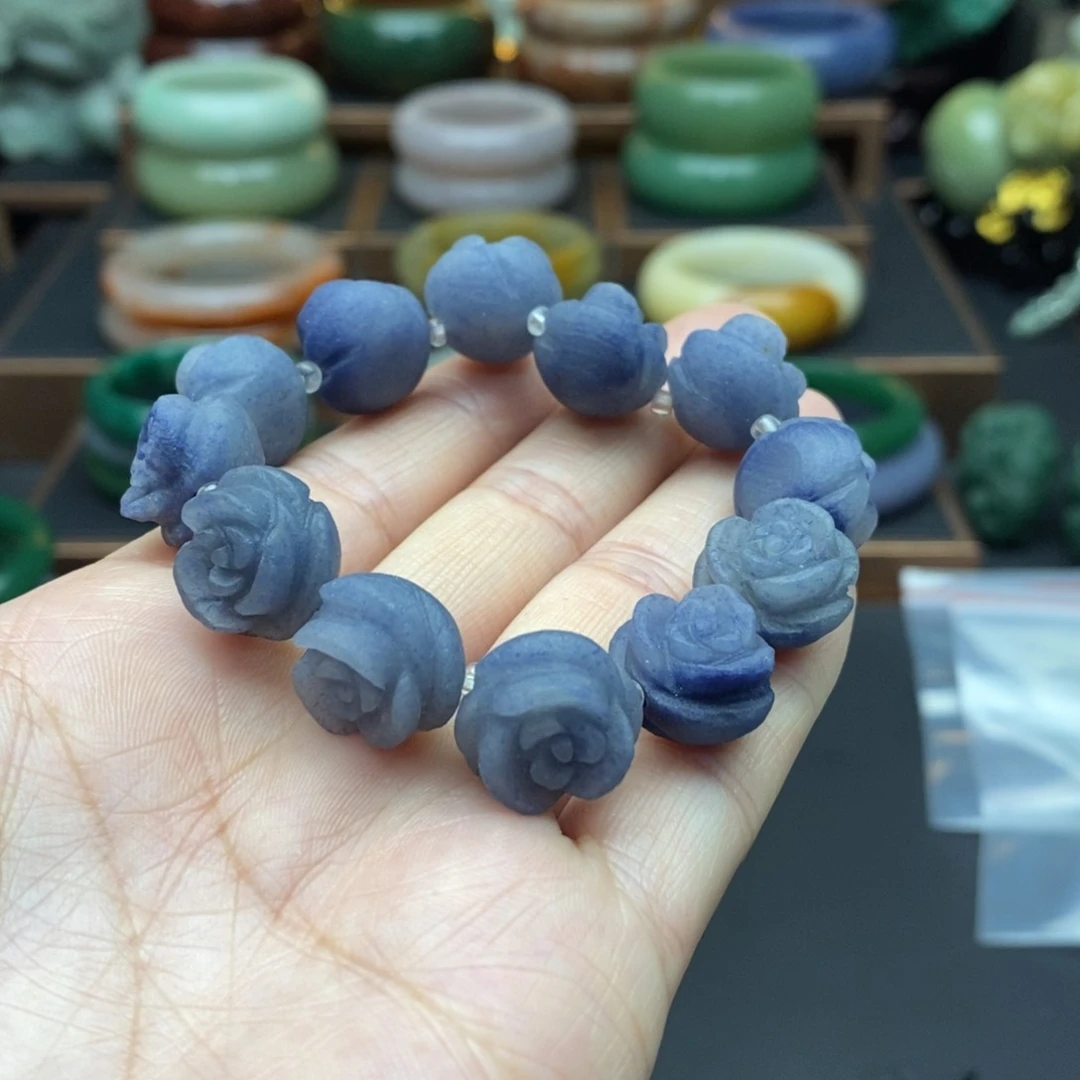 石英质玉手链未镶嵌