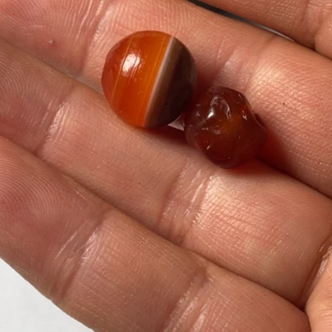 燚***晟玛瑙/玉髓未镶嵌珠子