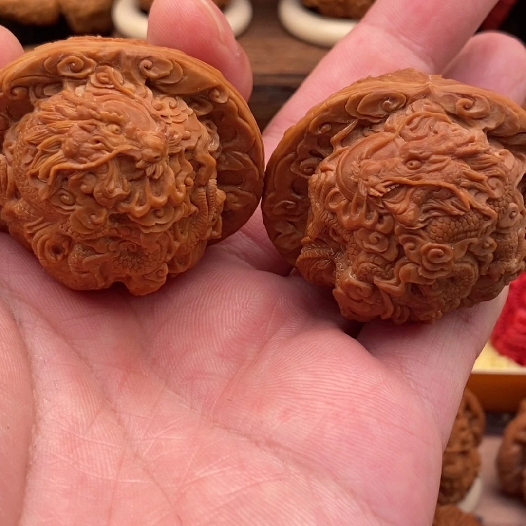 无***声手串/手链核桃龙凤呈祥