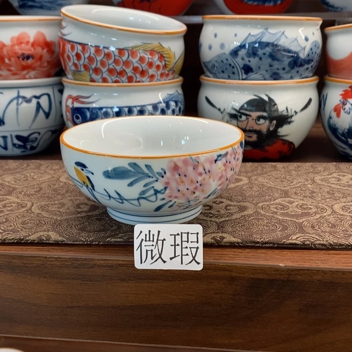 釉下老陶泥手工绘制