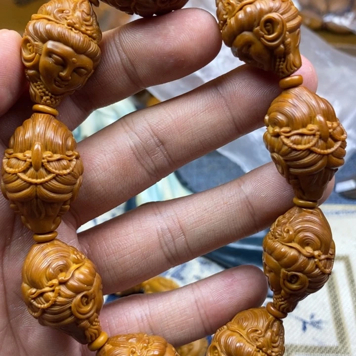 橄榄核手串/手链橄榄核雕工艺手串