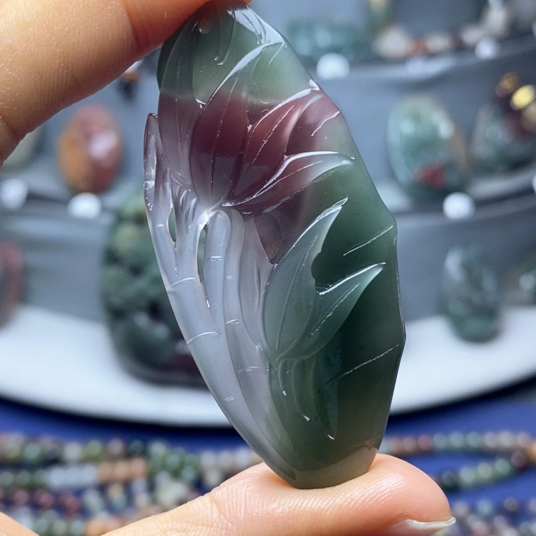 玛瑙/玉髓吊坠(不含链)未镶嵌