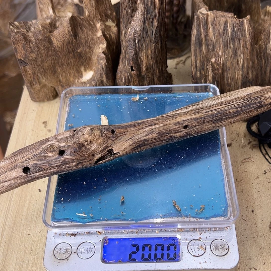 香料绿奇楠虫漏20克