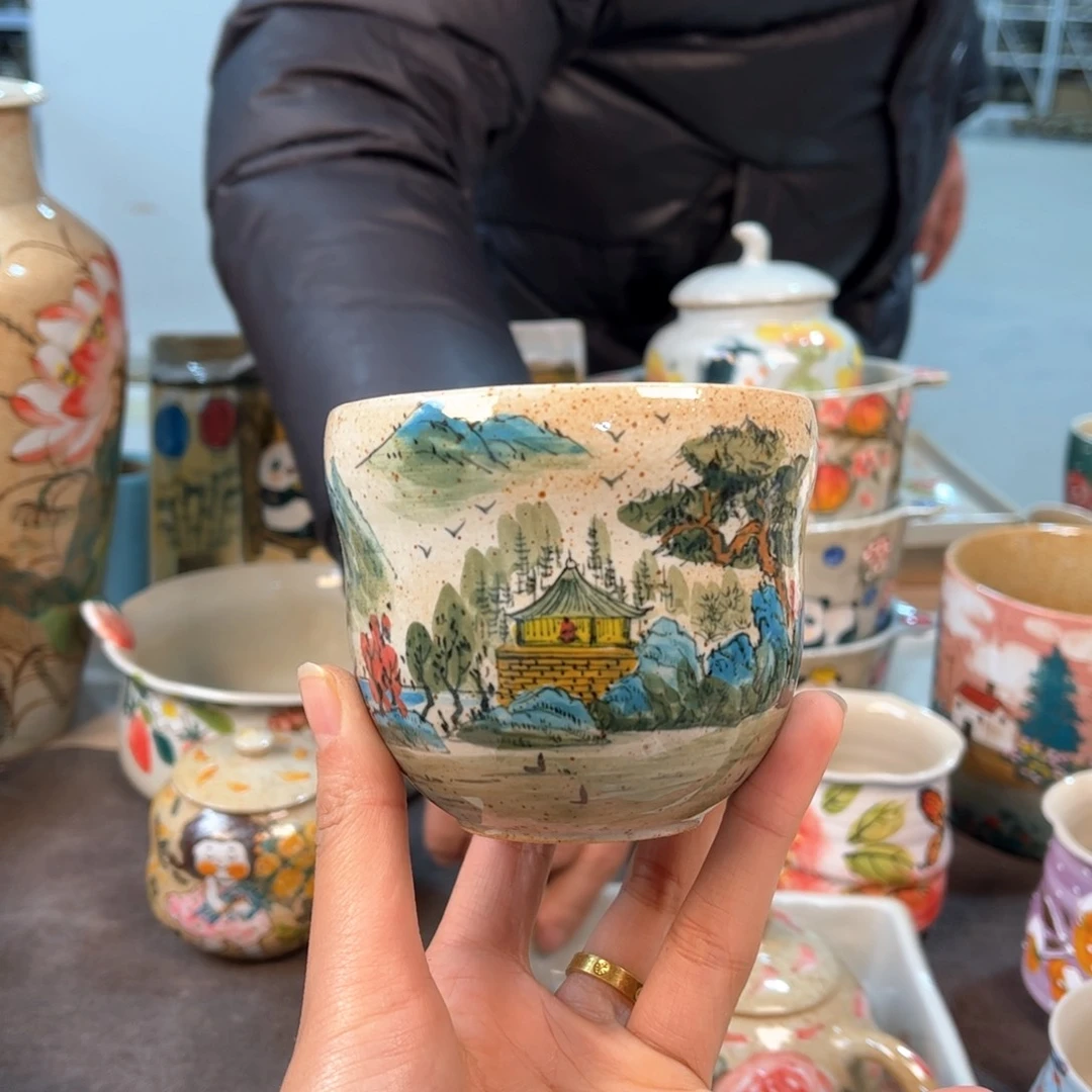 景德镇陶瓷手工杯
