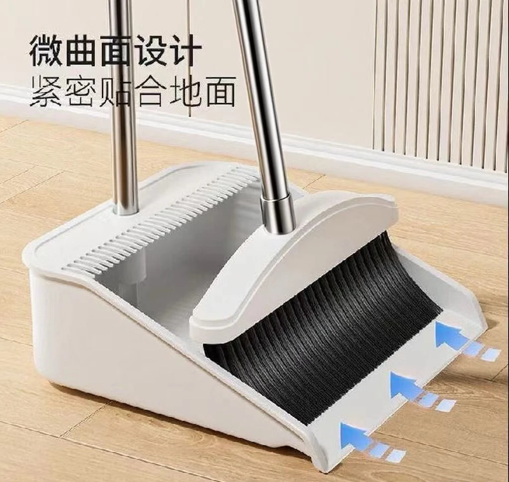 新款扫把簸箕套装组合装加厚防静电笤帚软毛家用室内扫地扫帚清洁