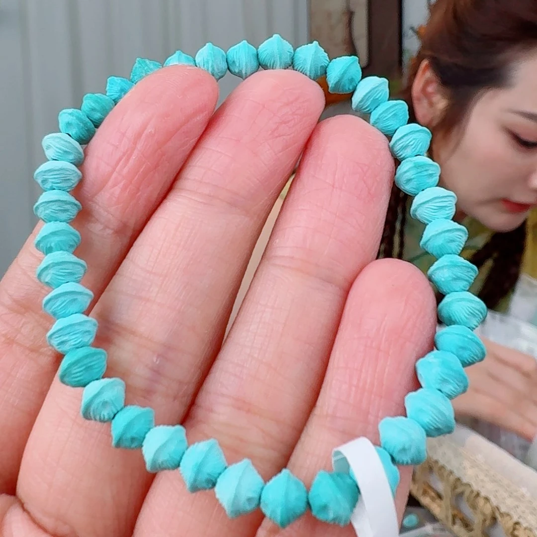 未镶嵌绿松石珠宝奇石