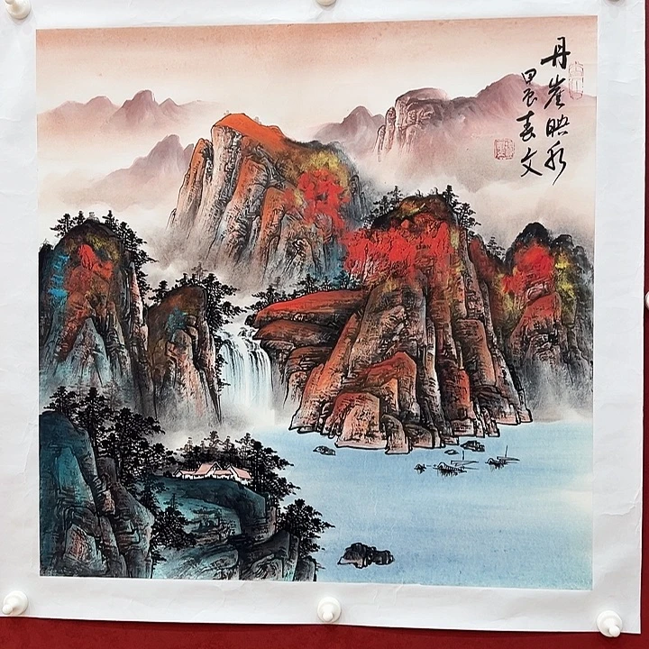 国画国画作品展徐春文