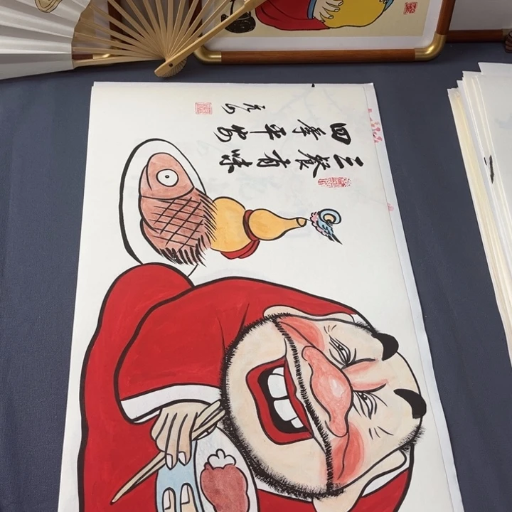 国画禅意纯手绘作品