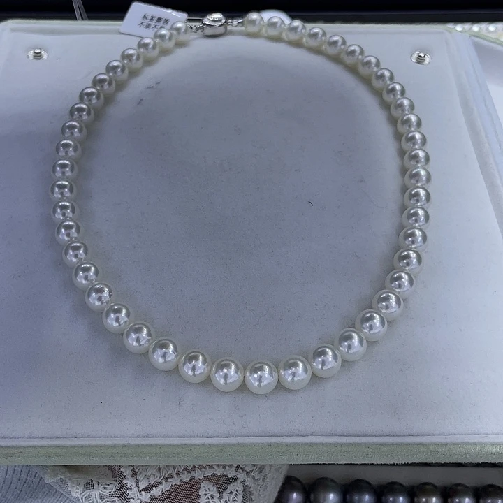 叶***。海水珍珠颈饰未镶嵌