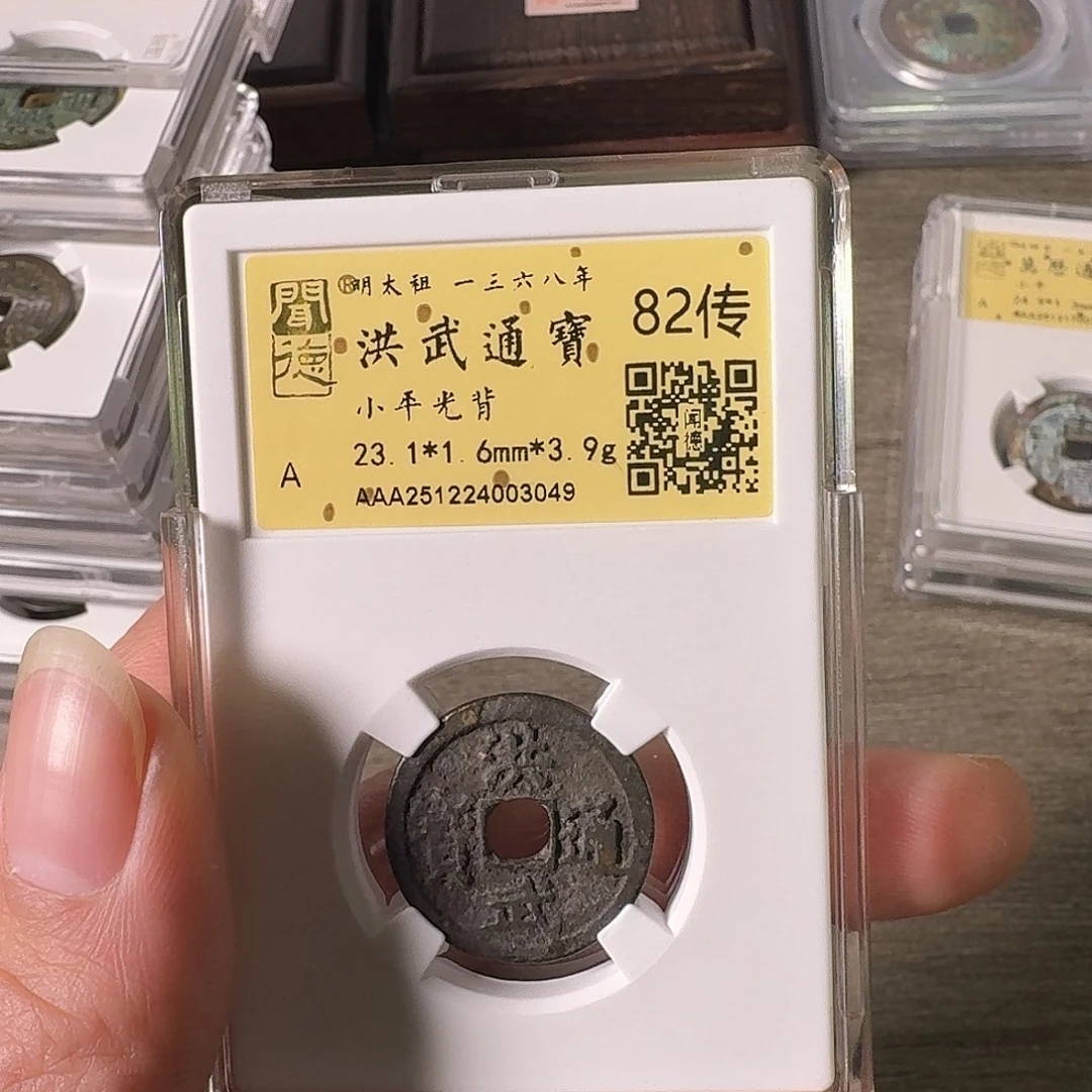 铜A闻博文化洪武通宝