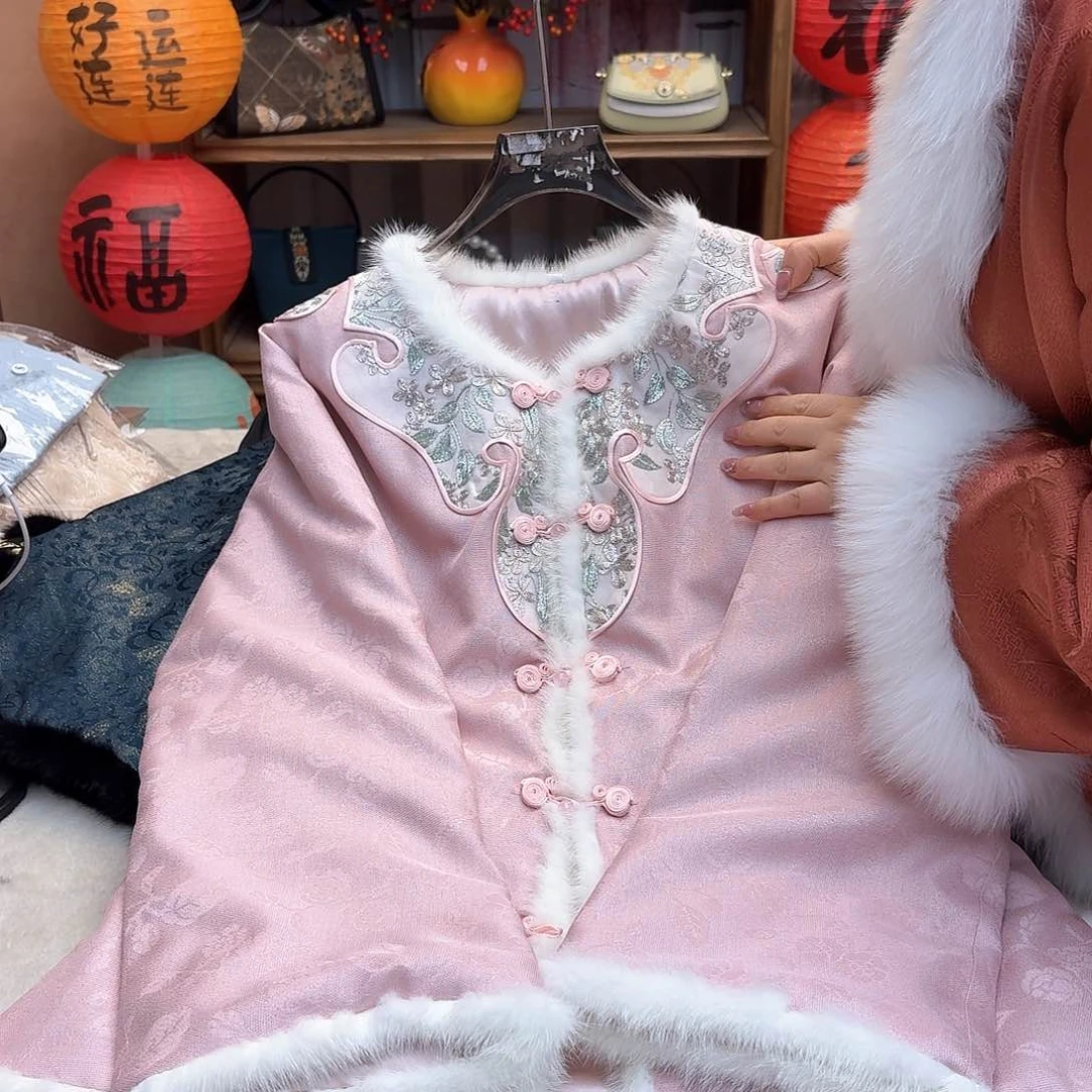 刺绣104胸围对襟上衣