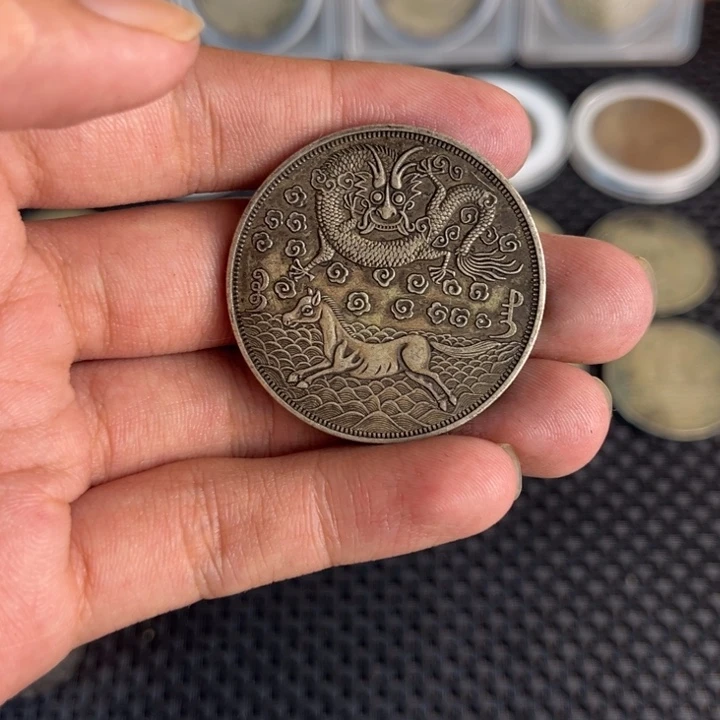 金属大头龙洋船洋工艺品
