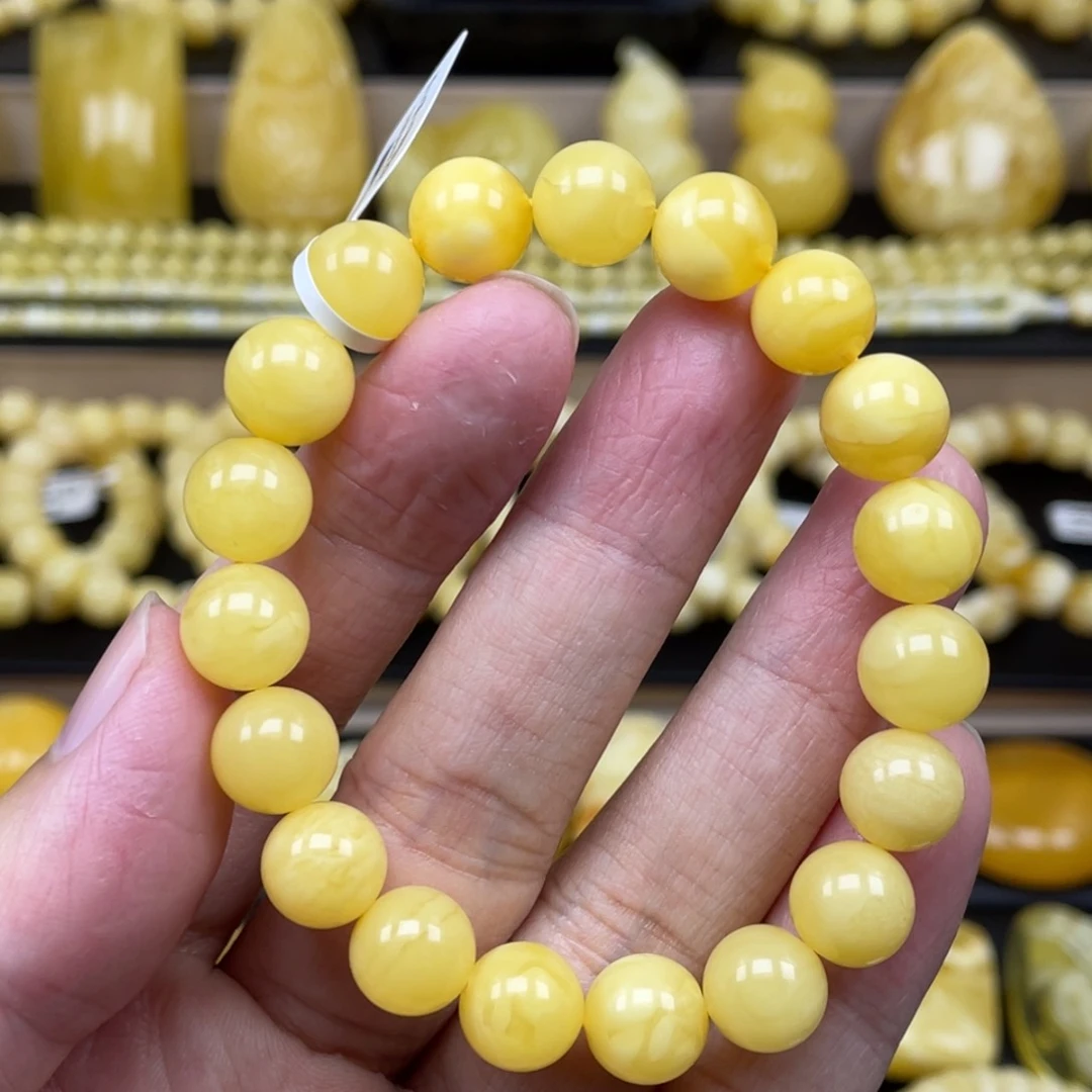 琥珀裸石未镶嵌琥珀蜜蜡